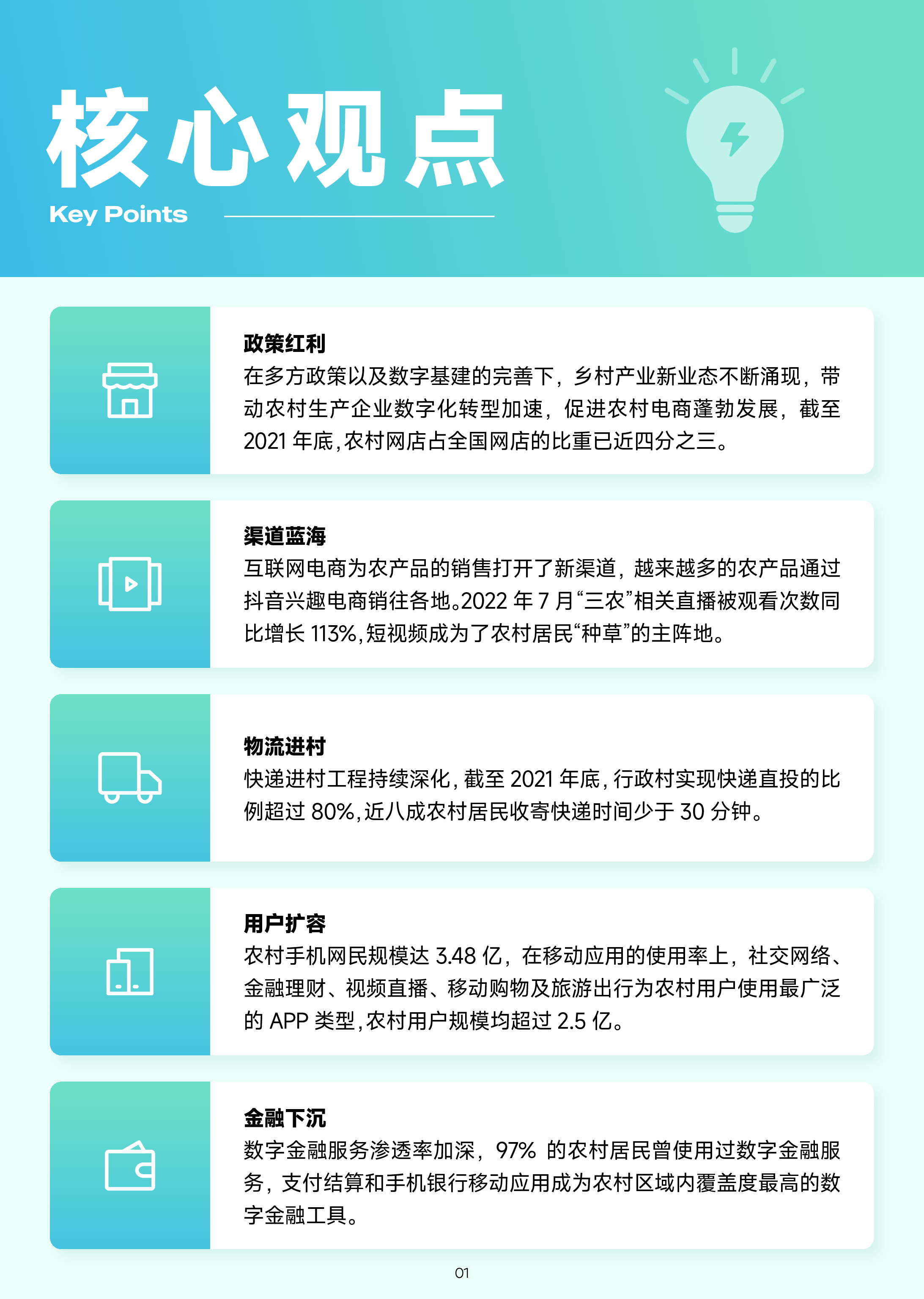巨量算数2022年移动互联网农村消费振兴研究报告48页